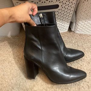 DKNY black boots